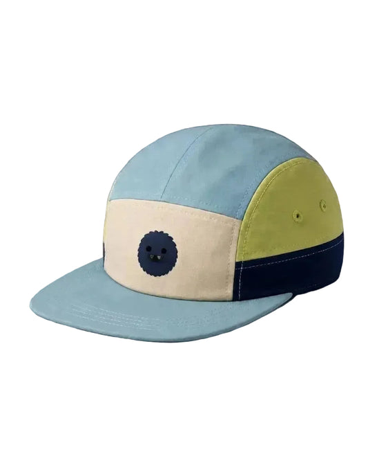 LM 5-Panel Hat in Blue/Green