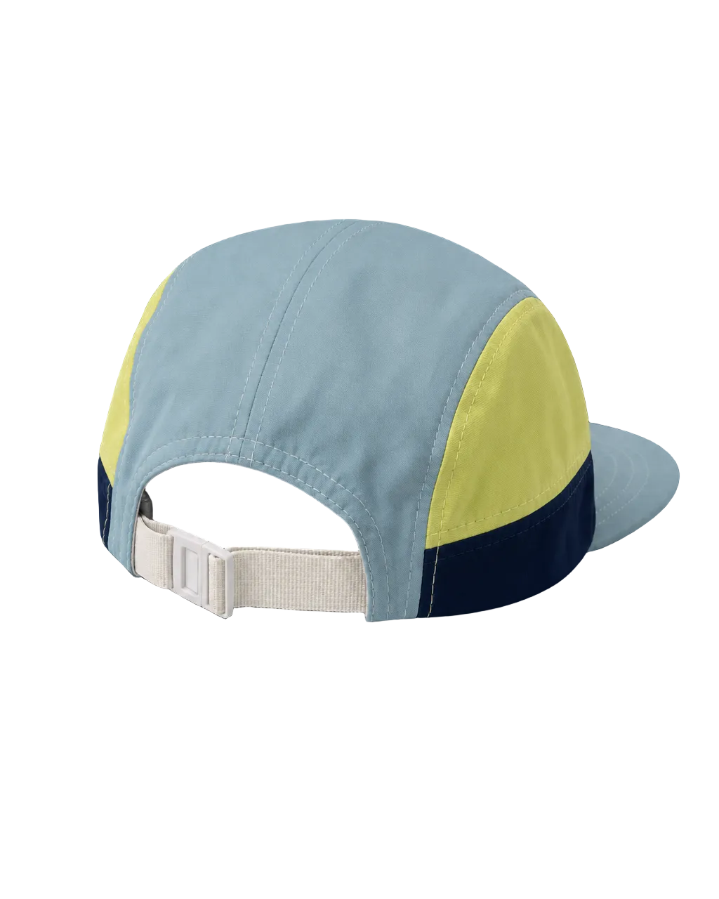 LM 5-Panel Hat in Blue/Green